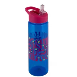 Floral Water Bottle Blue Main